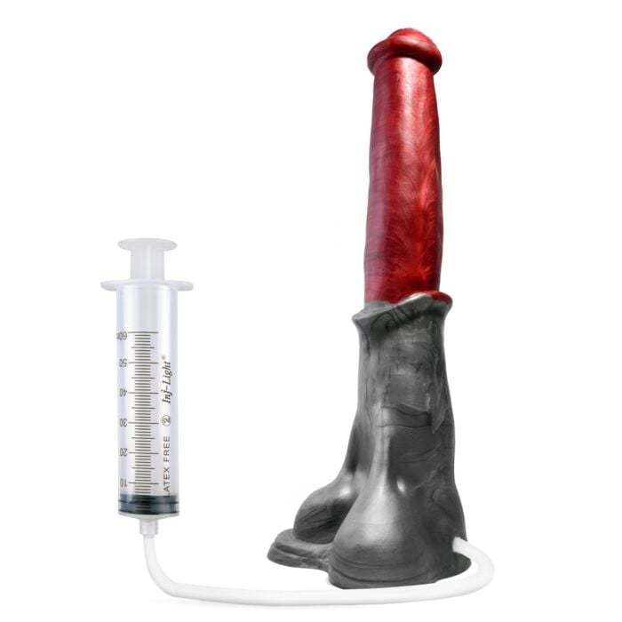 Sinnovator Stallion Platinum Silicone Dildo 7 Inches to 16 Inches (4 Sizes) | UberKinky